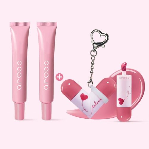 Aroda Комплект из 3 штук: 1 полноразмерный продукт + 2 тюбика (также для рефила) Heart to Love Dual Tint