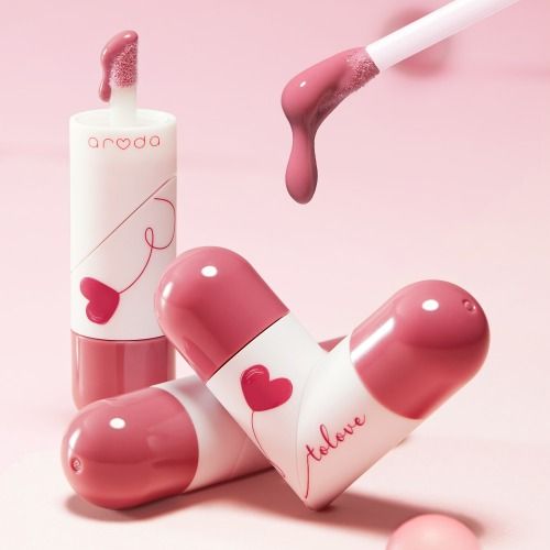 Heart to Love Tint дуо-тинт для губ холодного тона, набор из 3 шт